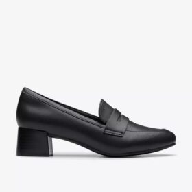 Mocassins Iridessa Sky en cuir noir pour femme