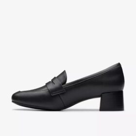 Mocassins Iridessa Sky en cuir noir pour femme