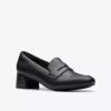 Mocassins Iridessa Sky en cuir noir pour femme