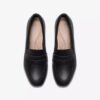 Mocassins Iridessa Sky en cuir noir pour femme