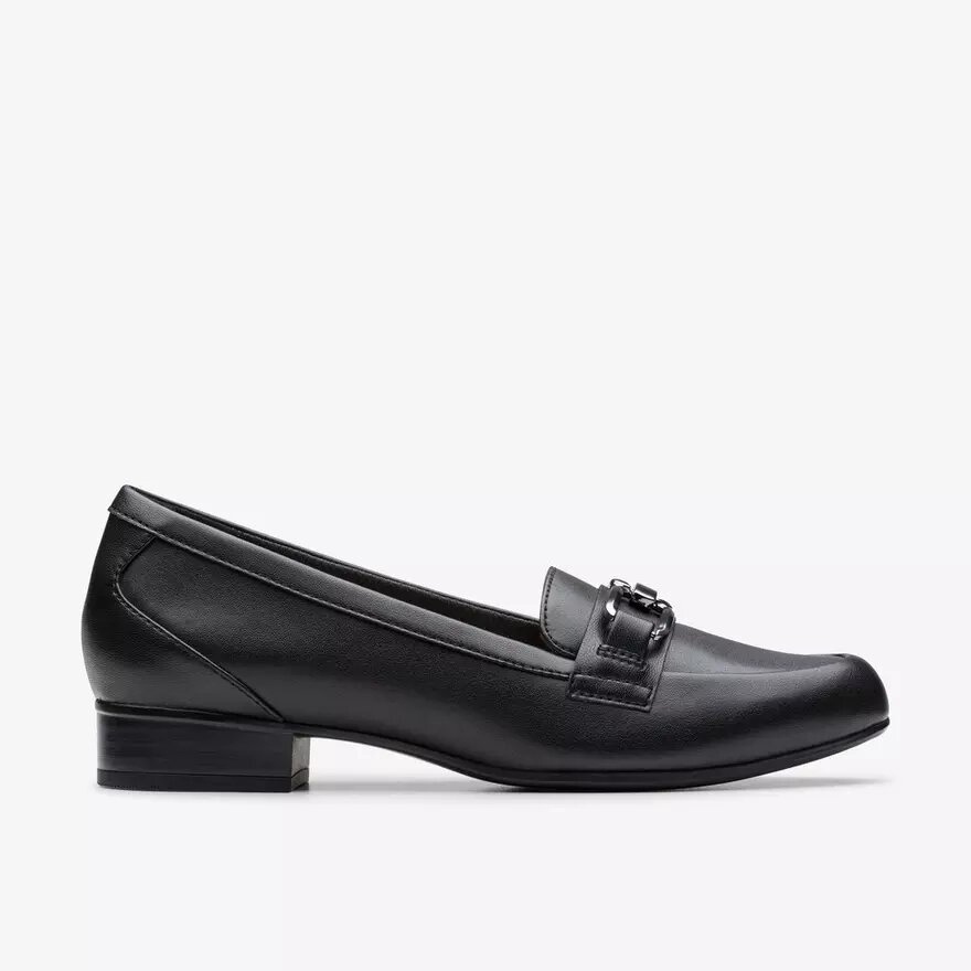 Mocassins Juliet Echo en cuir noir pour femme Mocassins Juliet Echo en cuir noir pour femme