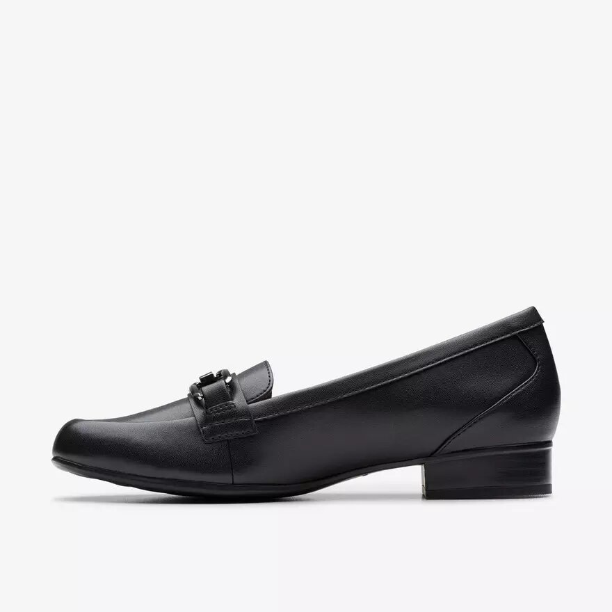 Mocassins Juliet Echo en cuir noir pour femme Mocassins Juliet Echo en cuir noir pour femme