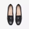 Mocassins Juliet Echo en cuir noir pour femme Mocassins Juliet Echo en cuir noir pour femme