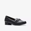 Mocassins Juliet Echo en cuir noir pour femme Mocassins Juliet Echo en cuir noir pour femme