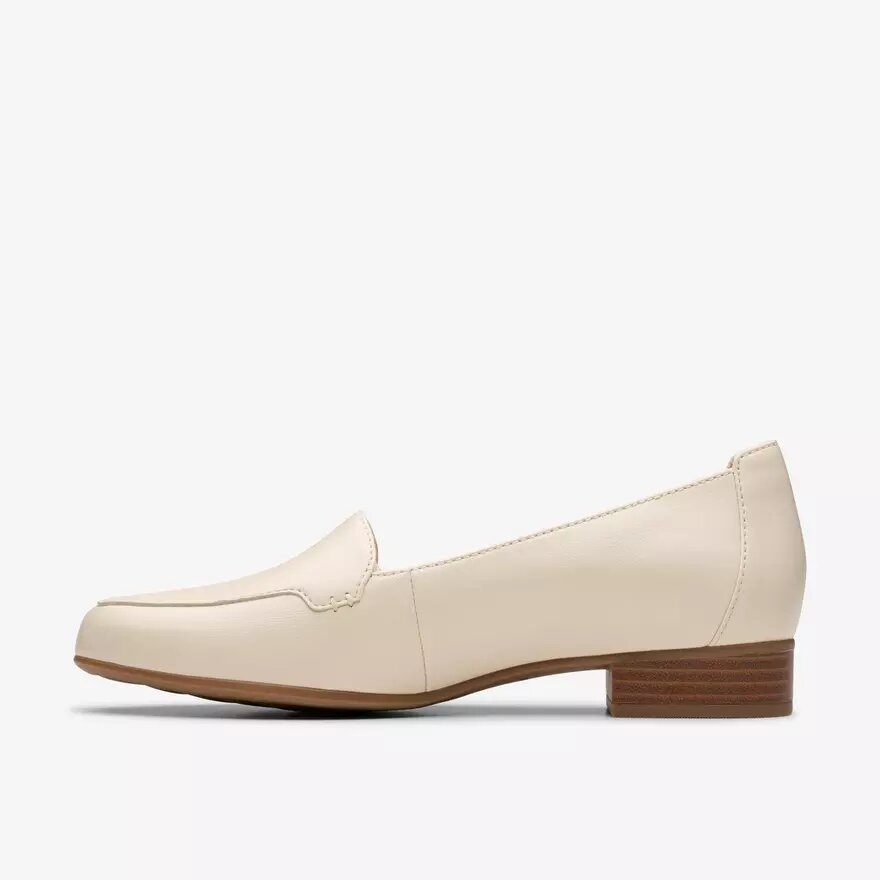 Mocassins Krystine Lily en cuir crème pour femme Mocassins Krystine Lily en cuir crème pour femme