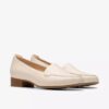 Mocassins Krystine Lily en cuir crème pour femme Mocassins Krystine Lily en cuir crème pour femme