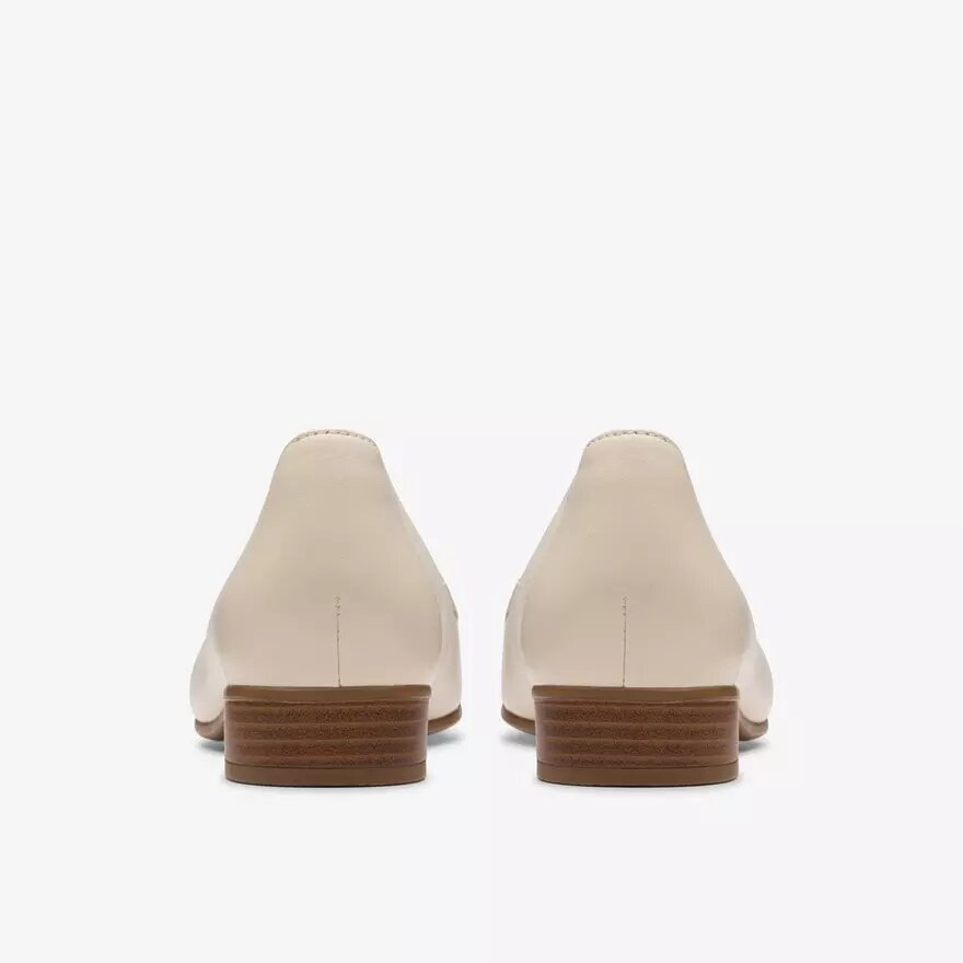 Mocassins Krystine Lily en cuir crème pour femme Mocassins Krystine Lily en cuir crème pour femme