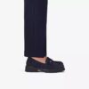 Mocassins Lauryl Step en daim bleu marine pour femme