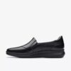 Mocassins Lynell Edge en cuir noir pour femme Mocassins Lynell Edge en cuir noir pour femme