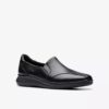 Mocassins Lynell Edge en cuir noir pour femme Mocassins Lynell Edge en cuir noir pour femme