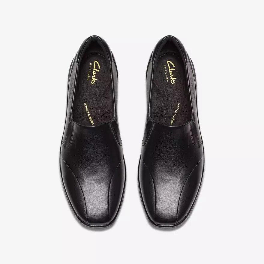 Mocassins Lynell Edge en cuir noir pour femme Mocassins Lynell Edge en cuir noir pour femme