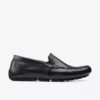 Mocassins Markman Plain en cuir noir pour homme Mocassins Markman Plain en cuir noir pour homme