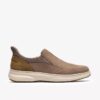 Mocassins Mullan Step pour homme, gris, à empiècements Mocassins Mullan Step pour homme, gris, à empiècements