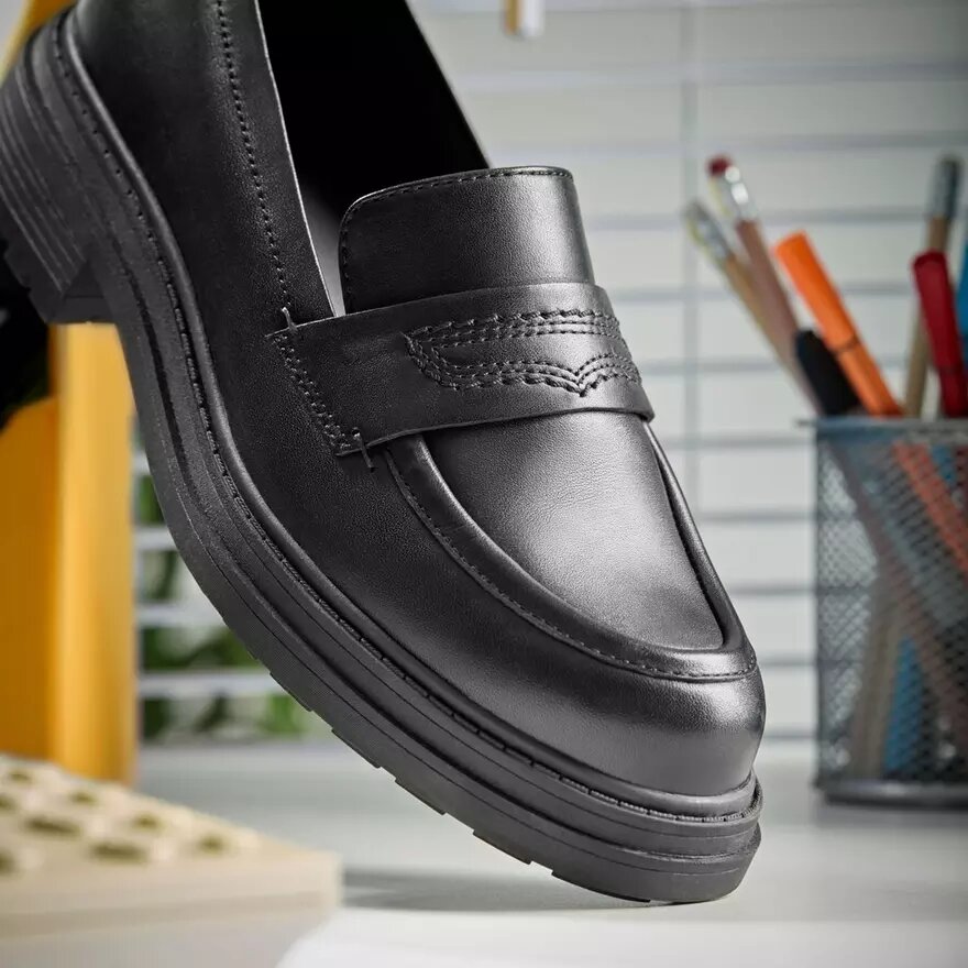 Mocassins Orinoco3 Edge en cuir noir pour femme, taille US Mocassins Orinoco3 Edge en cuir noir pour femme, taille US