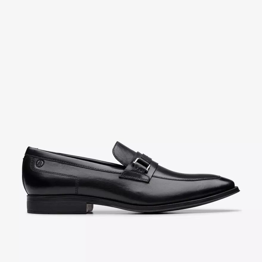 Mocassins Paulton Lo en cuir noir pour homme Mocassins Paulton Lo en cuir noir pour homme