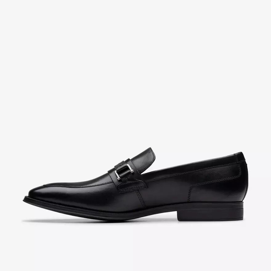 Mocassins Paulton Lo en cuir noir pour homme Mocassins Paulton Lo en cuir noir pour homme