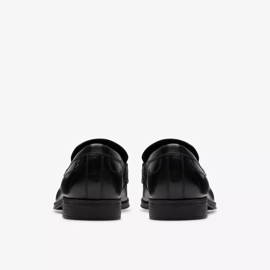 Mocassins Paulton Lo en cuir noir pour homme Mocassins Paulton Lo en cuir noir pour homme