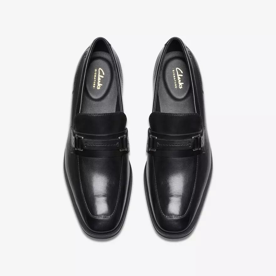 Mocassins Paulton Lo en cuir noir pour homme Mocassins Paulton Lo en cuir noir pour homme