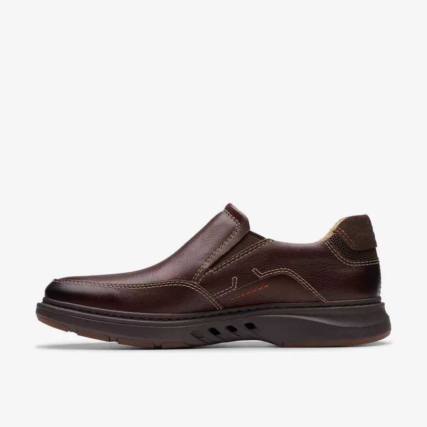 Mocassins pour homme Un Briley Step en cuir acajou | Clark’s Mocassins pour homme Un Briley Step en cuir acajou | Clark’s