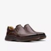 Mocassins pour homme Un Briley Step en cuir acajou | Clark’s Mocassins pour homme Un Briley Step en cuir acajou | Clark’s