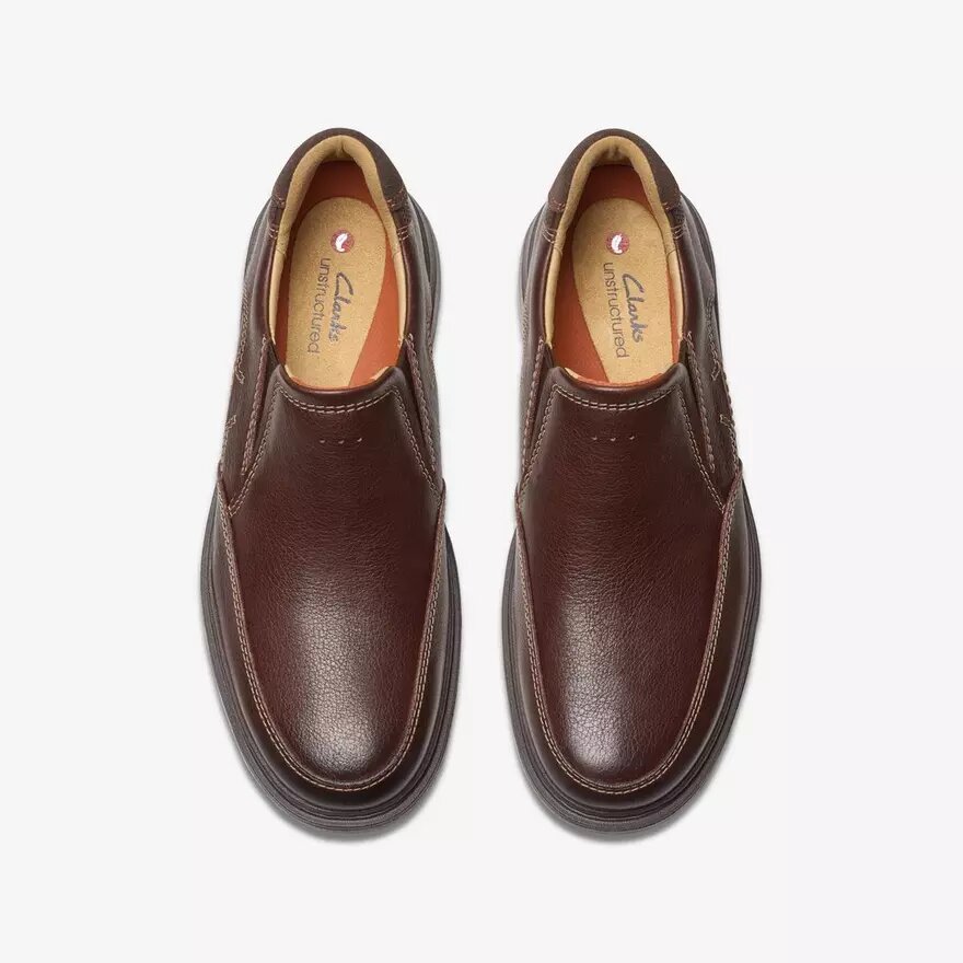 Mocassins pour homme Un Briley Step en cuir acajou | Clark’s Mocassins pour homme Un Briley Step en cuir acajou | Clark’s