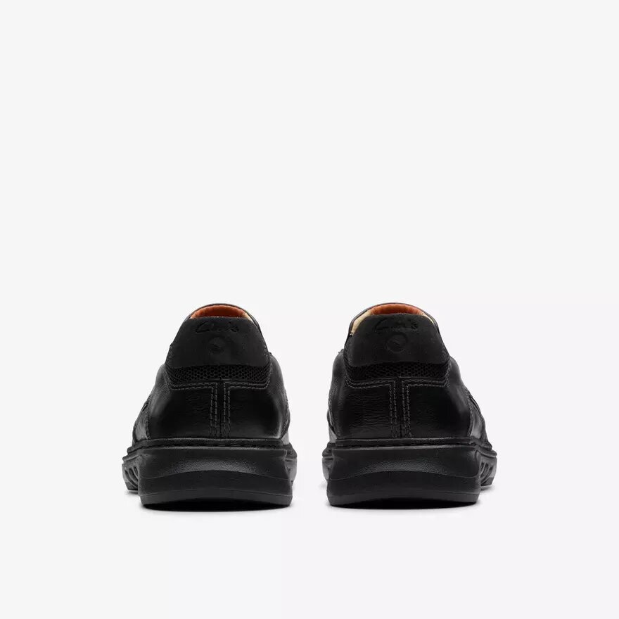 Mocassins pour homme Un Briley Step en cuir noir | clarks Mocassins pour homme Un Briley Step en cuir noir | clarks