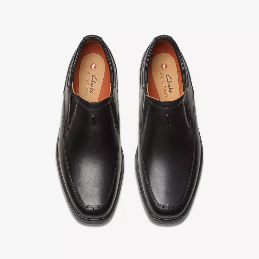 Mocassins pour homme Un Kendric Go en cuir noir | Clark’s Mocassins pour homme Un Kendric Go en cuir noir | Clark’s