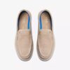 Mocassins sans lacets Flexway Step en daim couleur sable pour homme Mocassins sans lacets Flexway Step en daim couleur sable pour homme