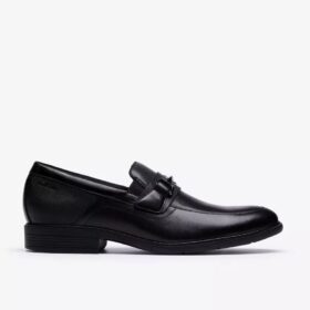 Mocassins Steadwell Bit en cuir noir pour homme