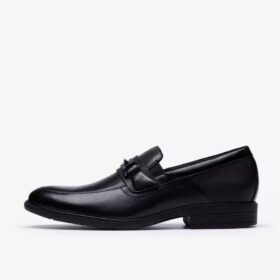 Mocassins Steadwell Bit en cuir noir pour homme