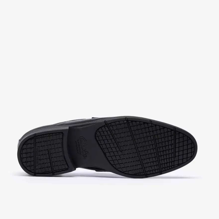 Mocassins Steadwell Bit en cuir noir pour homme Mocassins Steadwell Bit en cuir noir pour homme
