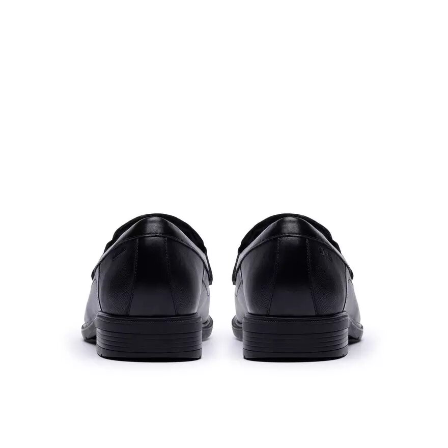 Mocassins Steadwell Bit en cuir noir pour homme Mocassins Steadwell Bit en cuir noir pour homme