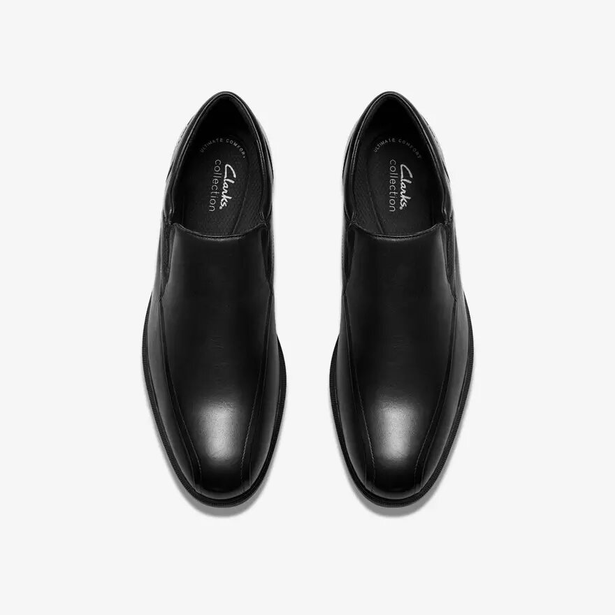 Mocassins Steadwell Step en cuir noir pour homme Mocassins Steadwell Step en cuir noir pour homme