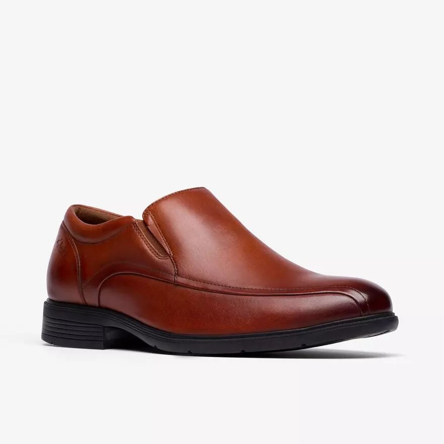 Mocassins Steadwell Step pour homme en cuir brun foncé Mocassins Steadwell Step pour homme en cuir brun foncé
