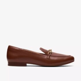 Mocassins Tamna Iris en cuir beige pour femme