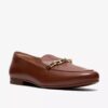 Mocassins Tamna Iris en cuir beige pour femme Mocassins Tamna Iris en cuir beige pour femme