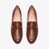 Mocassins Tamna Iris en cuir beige pour femme Mocassins Tamna Iris en cuir beige pour femme
