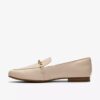 Mocassins Tamna Iris en cuir blanc pour femme Mocassins Tamna Iris en cuir blanc pour femme