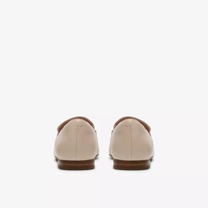 Mocassins Tamna Iris en cuir blanc pour femme Mocassins Tamna Iris en cuir blanc pour femme