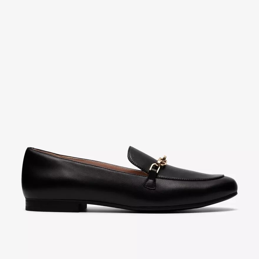 Mocassins Tamna Iris en cuir noir pour femme Mocassins Tamna Iris en cuir noir pour femme