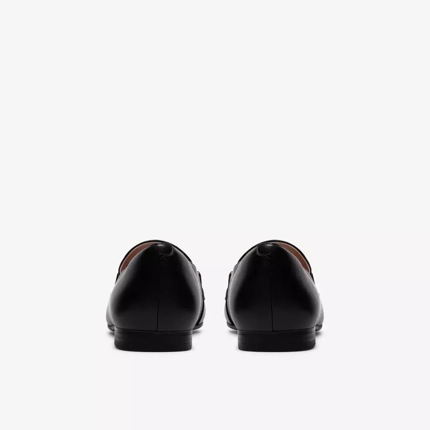 Mocassins Tamna Iris en cuir noir pour femme Mocassins Tamna Iris en cuir noir pour femme