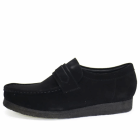 Mocassins Wallabee en daim « Noir » 26172503