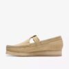Mocassins Wallabee T-Bar en daim érable pour femme