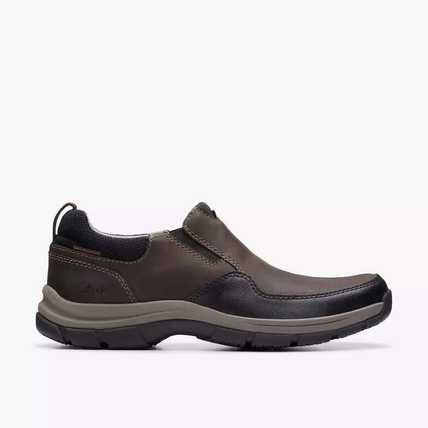Mocassins Walpath Step en cuir marron foncé pour homme Mocassins Walpath Step en cuir marron foncé pour homme