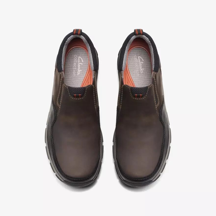 Mocassins Walpath Step en cuir marron foncé pour homme Mocassins Walpath Step en cuir marron foncé pour homme