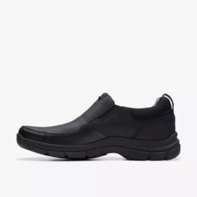 Mocassins Walpath Step en cuir noir pour homme