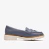 Mocassins Westlynn Bella en cuir bleu denim pour femme Mocassins Westlynn Bella en cuir bleu denim pour femme