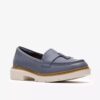 Mocassins Westlynn Bella en cuir bleu denim pour femme Mocassins Westlynn Bella en cuir bleu denim pour femme