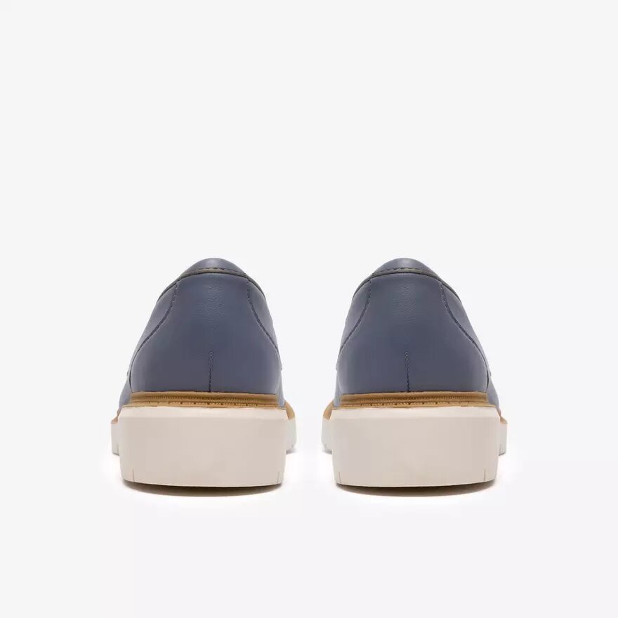 Mocassins Westlynn Bella en cuir bleu denim pour femme Mocassins Westlynn Bella en cuir bleu denim pour femme