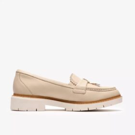 Mocassins Westlynn Bella en cuir crème pour femme
